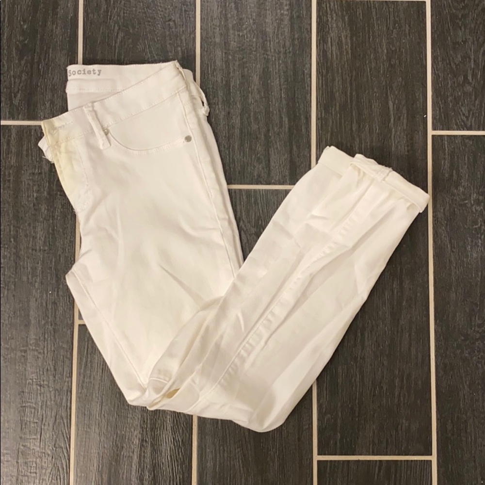 Articles of Society White Skinny Jeans